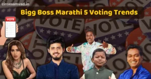 Bigg Boss Marathi 5 Week 2 Voting Bigg Boss Marathi 5 voting trends big boss marathi voting bigg boss voting trends Bigg Boss Marathi 5